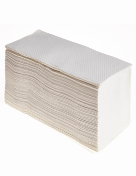 Interleaf Hand Towels 2 Ply White 15 x 214